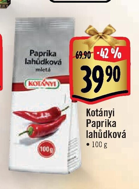 Kotányi Paprika lahůdková