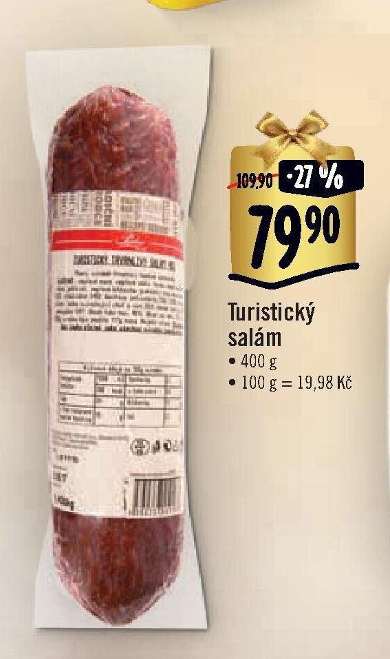 Turistický salám