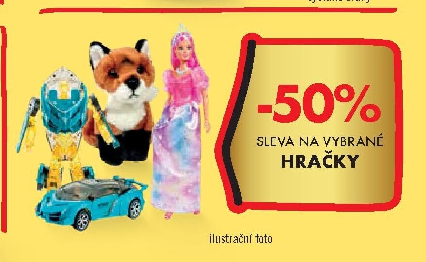 Sleva na vybrané hračky