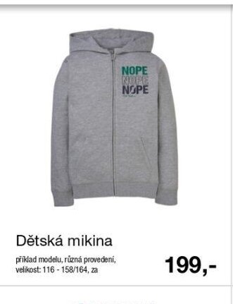 Dětská mikina