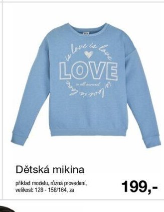 Dětská mikina