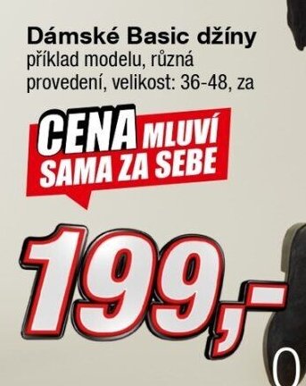 Dámské Basic džíny
