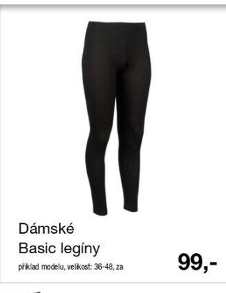 Dámské Basic legíny