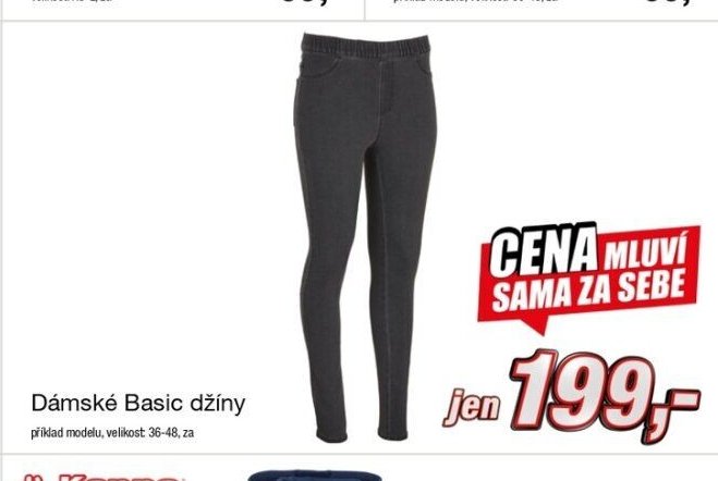 Dámské Basic džíny