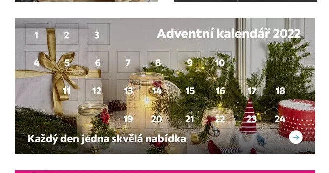 Adventní kalendář 2022 - Möbelix akcniletaky.com