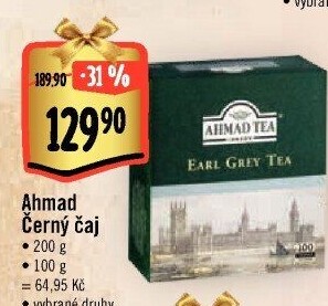 Čaj černý Ahmad Tea