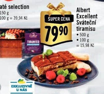 Dezert Tiramisu Albert Excellent