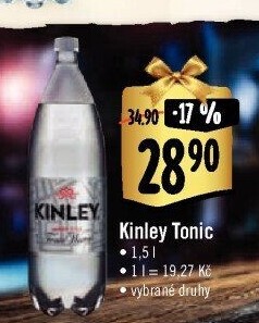 Limonáda Tonic Kinley