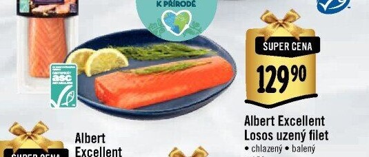 Losos uzený filet Albert Excellent
