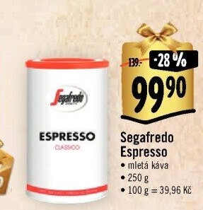 Mletá káva Espresso Classico Segafredo