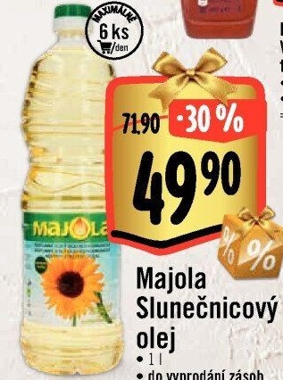 Slunečnicový olej Majola