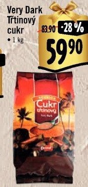 Třtinový cukr Very dark Druid Réunion
