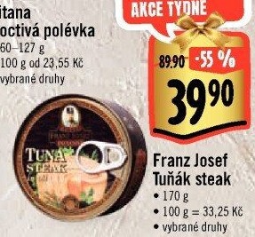 Tuňák steak Exclusive Franz Josef Kaiser