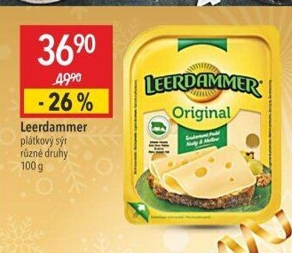 Leerdammer plátkový sýr různé druhy