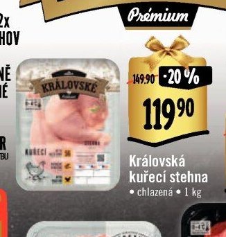 Královská kuřecí stehna