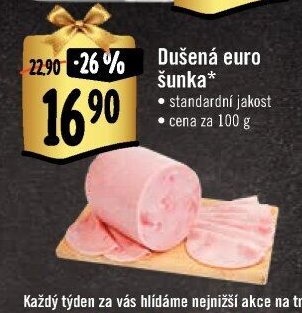 Dušená euro šunka*
