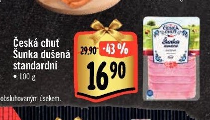 Česká chuť Šunka dušená standardní