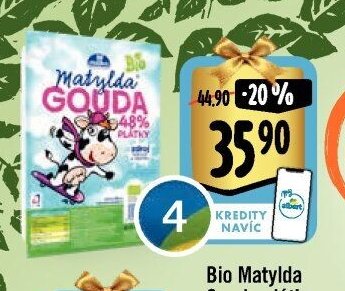 Bio Matylda Gouda plátky