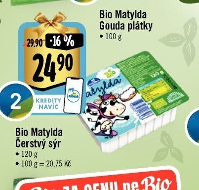 Bio Matylda Čerstvý sýr