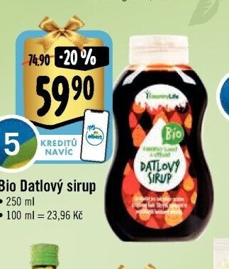 Bio Datlový sirup