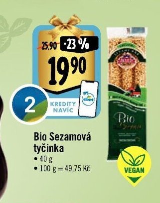 Bio Sezamová tyčinka
