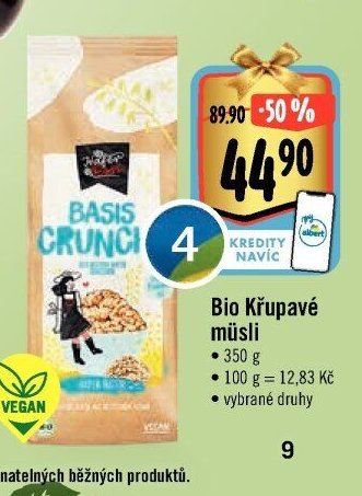 Bio Křupavé müsli