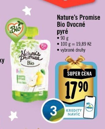 Nature's Promise Bio Ovocné pyré