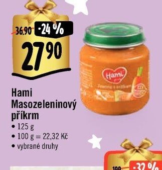 Hami Masozeleninový příkrm