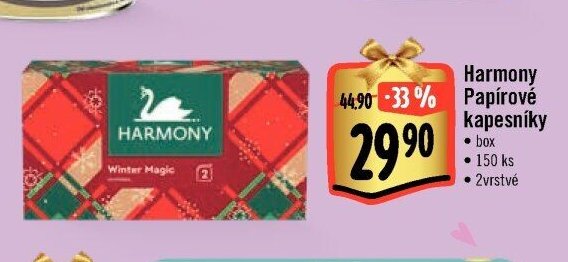 Harmony Papírové kapesníky