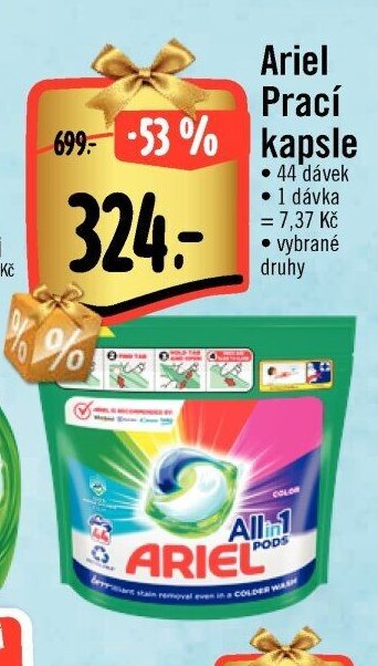 Ariel Prací kapsle