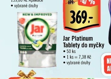 Jar Platinum Tablety do myčky