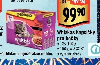 Whiskas Kapsičky pro kočky
