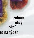 zelené olivy