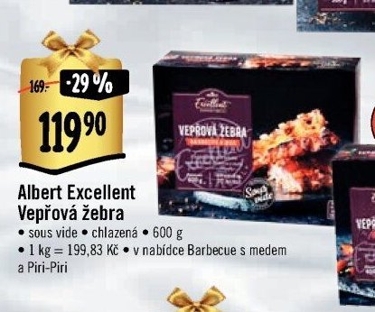 Albert Excellent Vepřová žebra