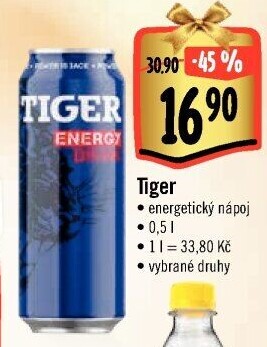Energetický nápoj Tiger