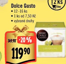 Kapsle Dolce Gusto Nescafé