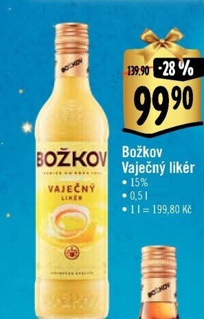 Likér vaječný Božkov