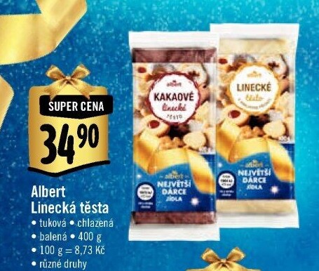 Linecké těsto Albert