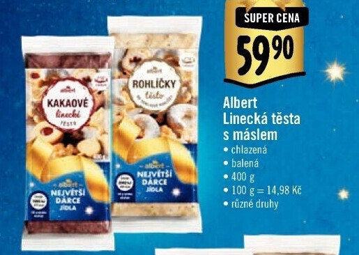 Linecké těsto Albert