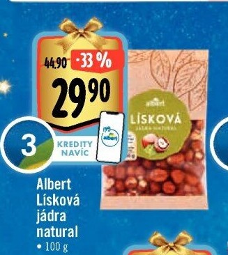 Lískové ořechy Albert