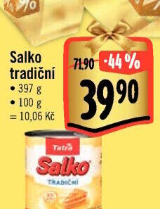 Mléko kondenzované Salko Tatra