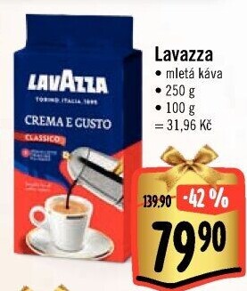 Mletá káva Lavazza