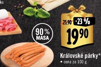 Párky královské