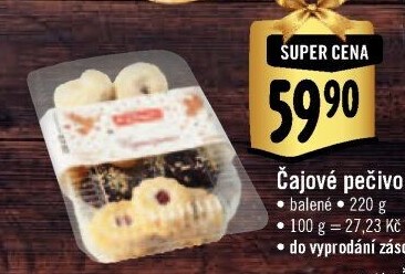 Pečivo čajové Penam