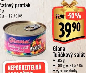 Salát s tuňákem Giana