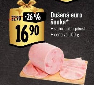 Šunka euro dušená standard