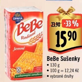 Sušenky Rodinné BeBe Opavia