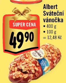 Vánočka sváteční Albert