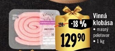 Vinná klobása Albert