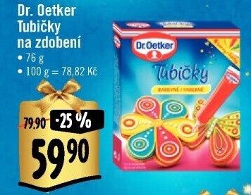 Zdobicí tubičky Dr. Oetker